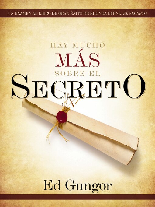 Title details for Hay mucho más sobre  El secreto by Ed Gungor - Available